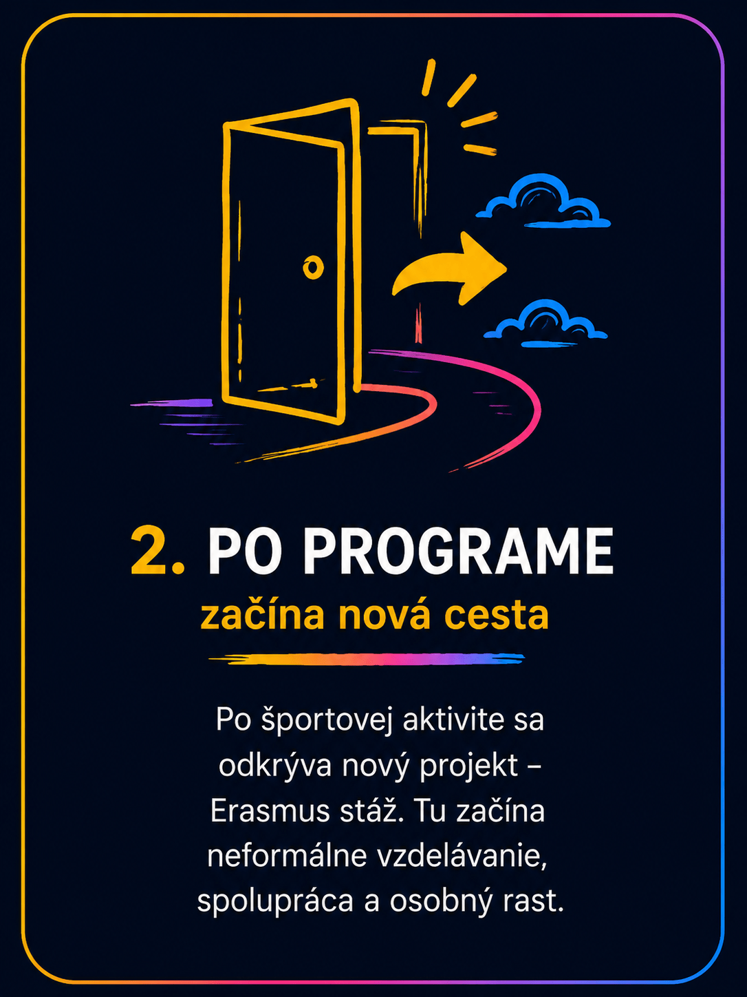 Po programe začína nová cesta