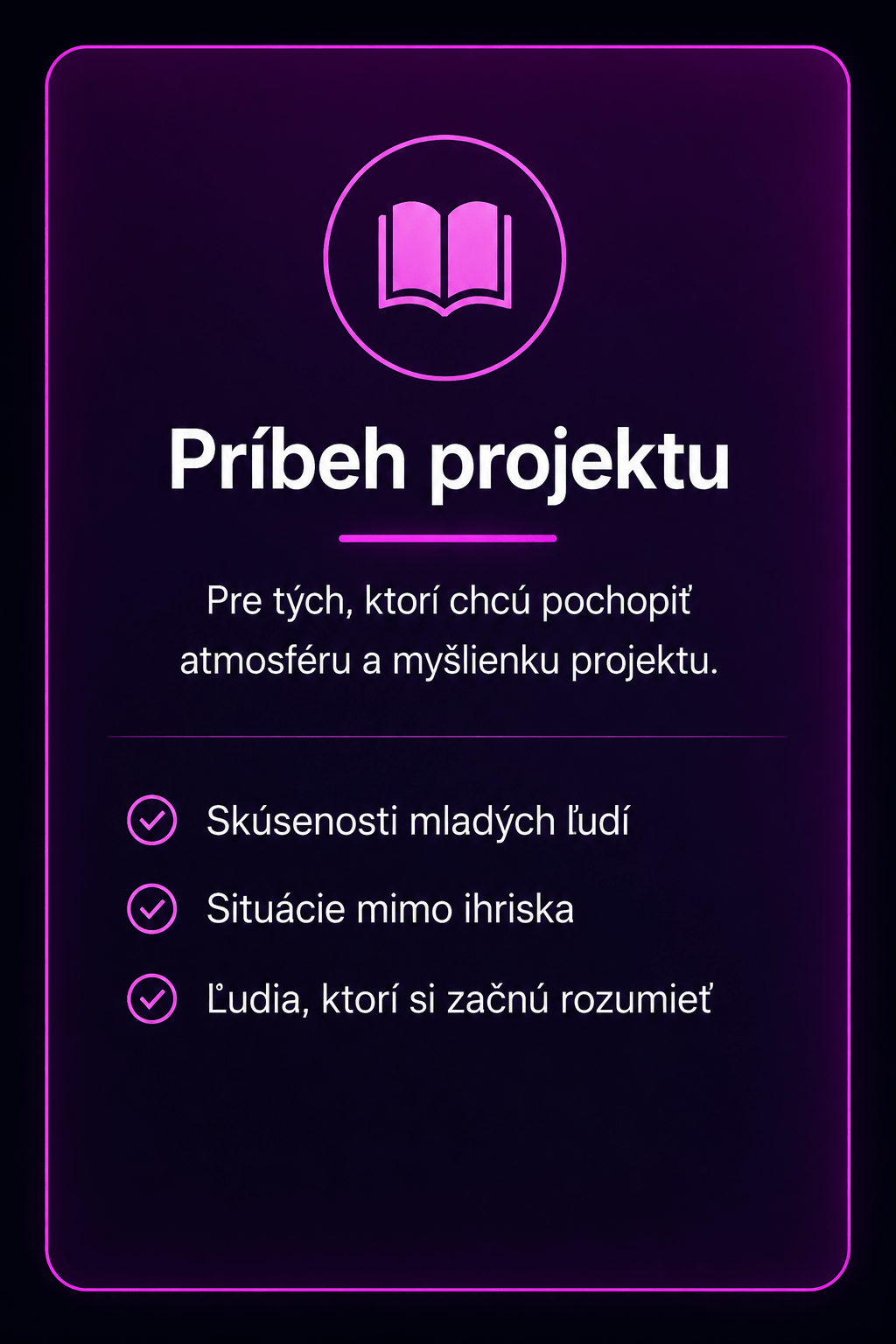 Príbeh projektu Prekročme hranice spolu